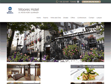 Tablet Screenshot of mooresguernsey.com